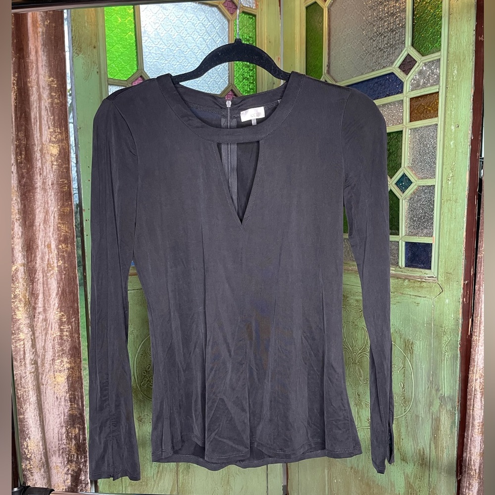 Luxurious Black Silk Blouse by Ecru - XS